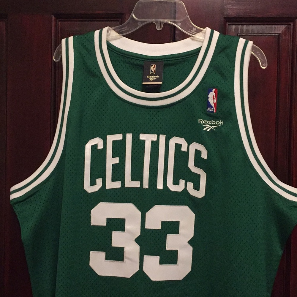 REEBOK HARDWOOD CLASSICS LARRY BIRD CELTICS JERSEY